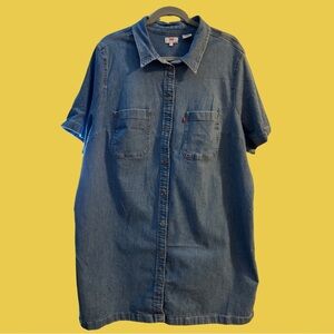 Levi’s Denim Dress⭐️3X 22W Plus Size